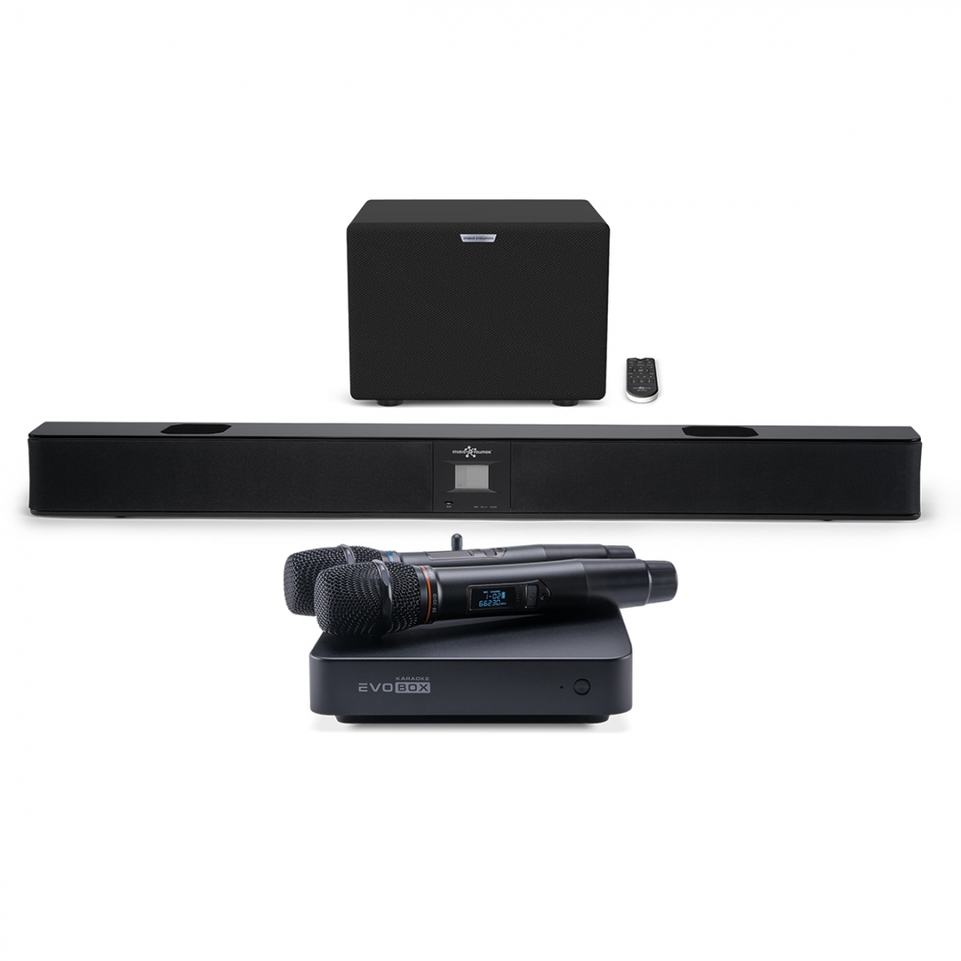 караоке-комплект EVOBOX Plus + EvoSound Bar (саундбар с караоке) в Реутове