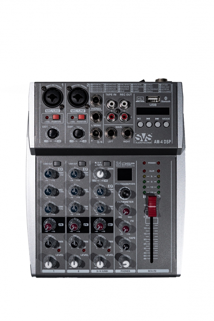 SVS Audiotechnik mixers AM-4 DSP Аналоговый микшерный пульт, 4-канала в Реутове