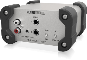 Klark Teknik DI 22P пассивный стерео директ-бокс в Реутове